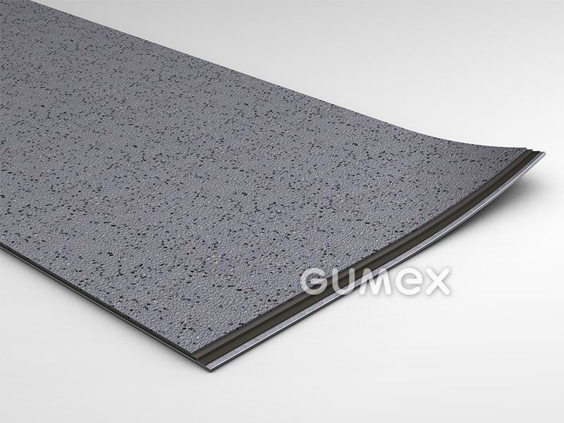 GRABO STOP 20JSK, 2mm, Breite 2000mm, raue Oberfläche, PVC, hellgrau, 